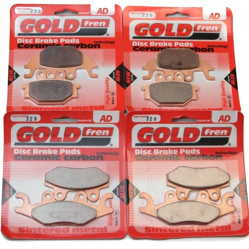 Brake Pads Front & Rear For Pgo BR 500i Racer 2007-2009