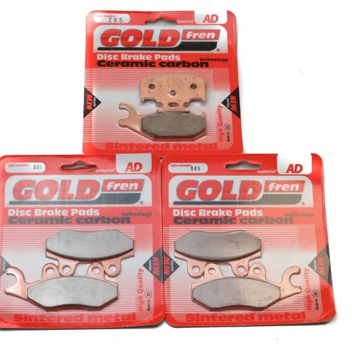 Brake Pads Front & Rear For Yamaha Yxr 66 Rhi 4x4 Side 2004-2006