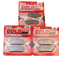 Brake Pads Front & Rear For Peugeot Satelis 400 Premium (Nissin) 2008-2011
