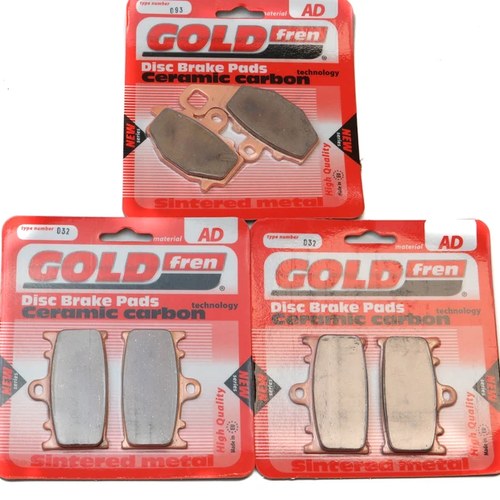 Brake Pads Front & Rear For Kawasaki ZZ-R 400 (ZX 400 N1-N7) 1993-1999