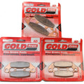 Brake Pads Front & Rear For Kawasaki Gpz 400 R D4 1988