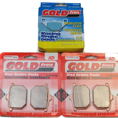 Brake Pads Front & Rear For Honda GL 1000 K/K1/K2 Goldwing fixing 1975-1977