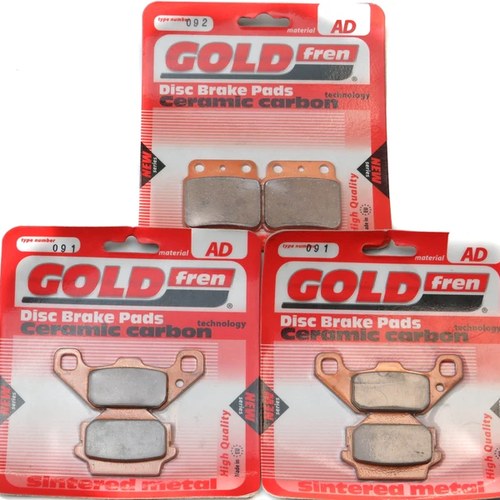 Brake Pads Front & Rear For Suzuki LT 250 RH/RJ/RK/RL 1987-1990