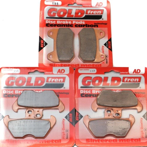 Brake Pads Front & Rear For Bmw K1200 LT Integral 1997-2010/2000