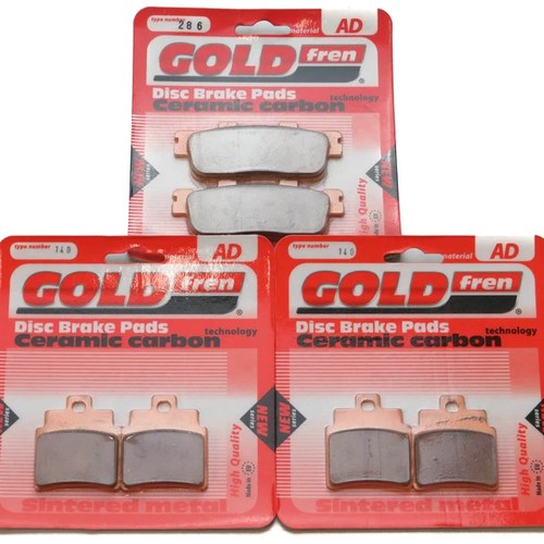 Brake Pads Front & Rear For Sym Gts 300/Joymax (All Models) 2008-2014