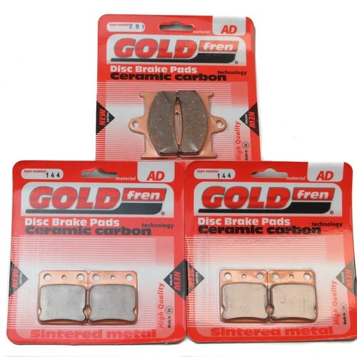 Brake Pads Front & Rear For Ccm LX 700-4A Quad 2008-2009