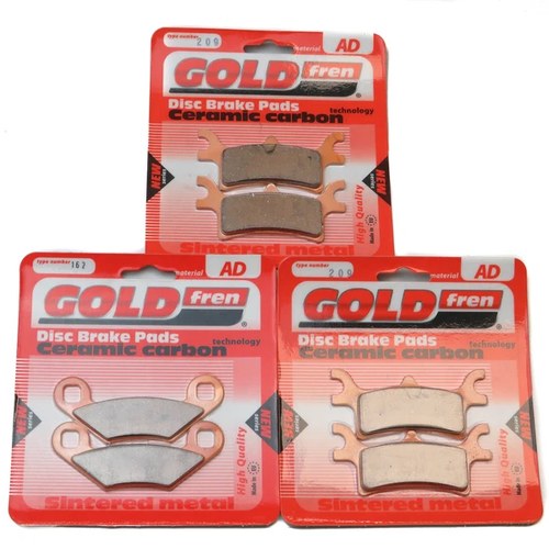 Brake Pads Front & Rear For Polaris 500 Sportsman X2 2006-2008