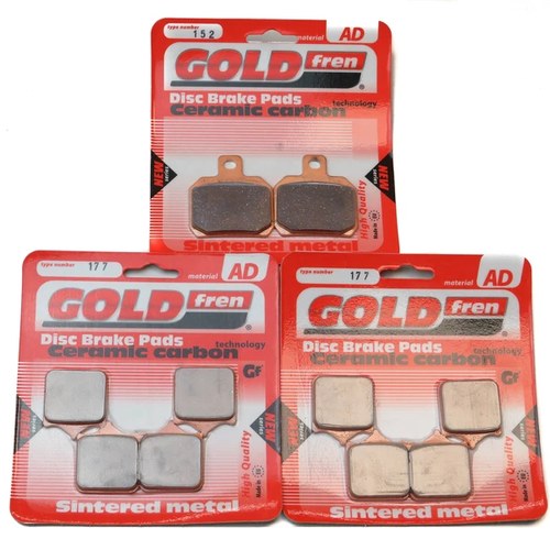 Brake Pads Front & Rear For Generic / Ksr Grs 600 2013-2014