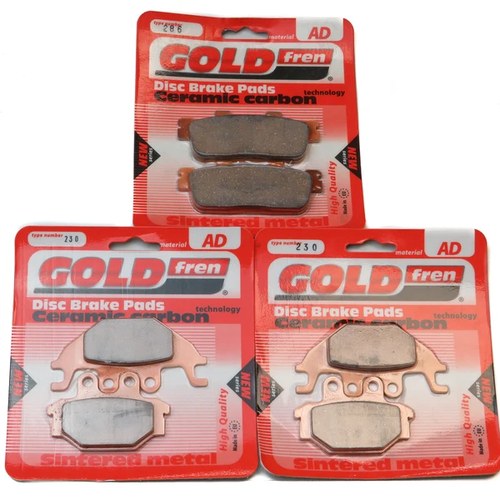 Brake Pads Front & Rear For Sym Citymax 300 Quad 2006