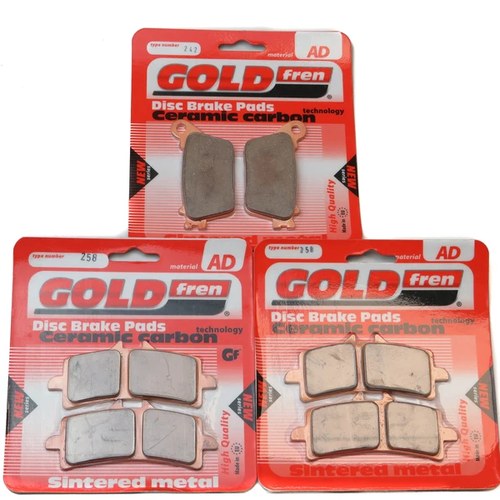Brake Pads Front & Rear For Kawasaki ZX 10 Ninja Replica ZX 1000 2016-2019