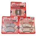 Brake Pads Front & Rear For Quadzilla Cuv 300 E 4x4 Side x Side 2008-2009