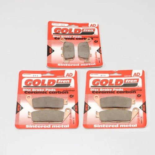 Brake Pads Front & Rear For Triumph Bonneville Bobber Black 1200LC 2018-2021