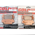 Brake Disc Pads Front For Honda Trx 680 Faa Rincon