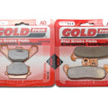 Brake Pads Front & Rear For Cagiva Wmx 250 1989