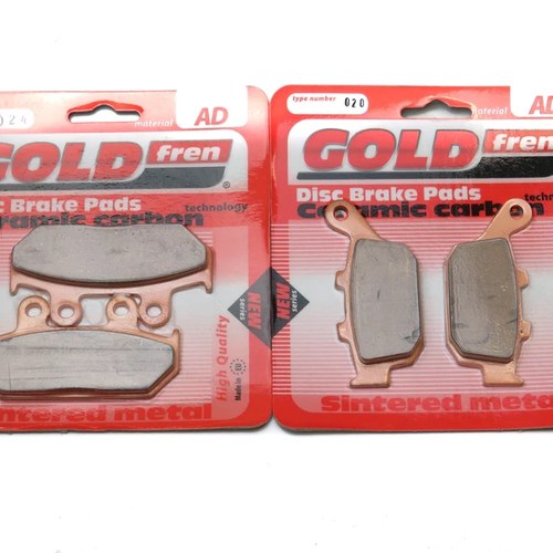 Brake Pads Front & Rear For Honda XL 600 VM/VN/VP Trans Alp 1991-1993
