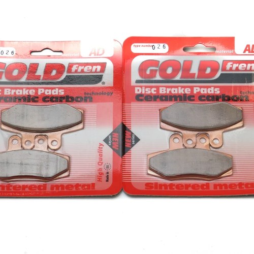 Brake Pads Front & Rear For Ktm LC-4 MX/EXC 500 1989