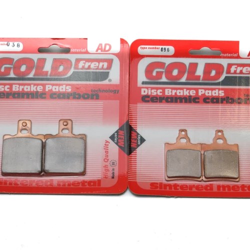 Brake Pads Front & Rear For Fantic 80 Caballero/Caballero RC 1991-