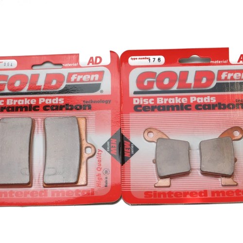 Brake Pads Front & Rear For Fantic TZ 125 SM 2T Caballero Motard 2011-2012