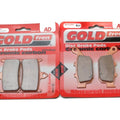 Brake Pads Front & Rear For Honda CB 250 FT/FV/FX/FY/F1 Hornet 1996-2001