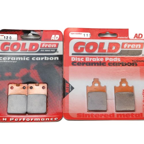 Brake Pads Front & Rear For Beta TR 34 1986