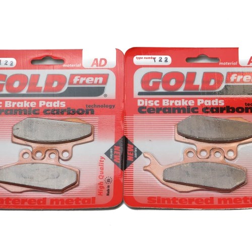 Brake Pads Front & Rear For Piaggio Beverly B 125/200 Grimeca 2002-2006