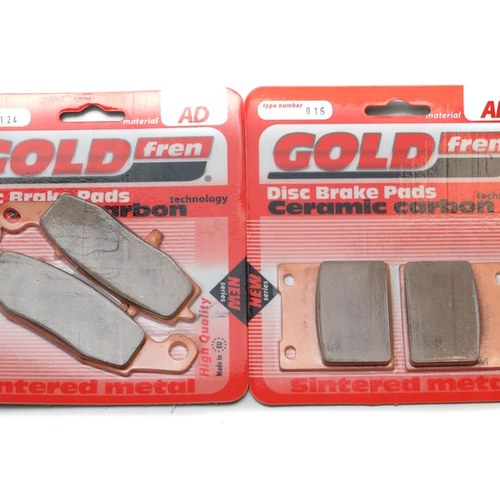 Brake Pads Front & Rear For Suzuki SV 400 N (VK53A) 1998