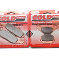 Brake Pads Front & Rear For Kawasaki ZR 250 B6 (Balius-II) 2002
