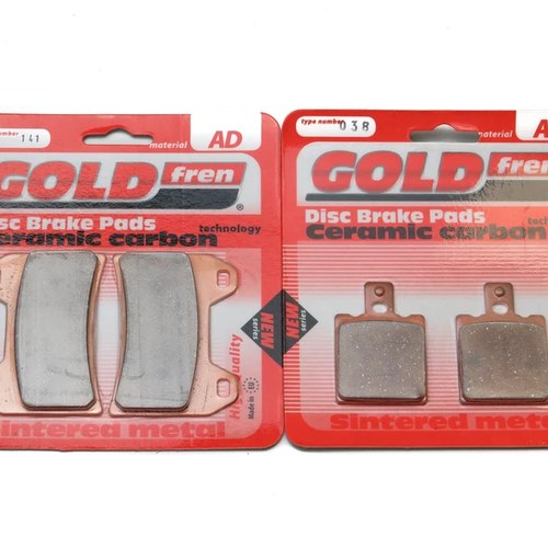 Brake Pads Front & Rear For Ducati Monster 400 (Single disc) 2000-2002