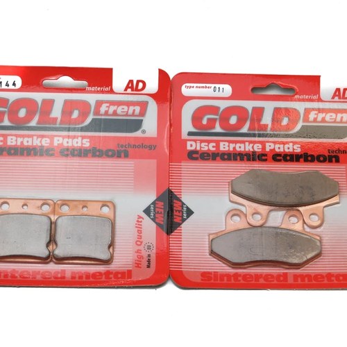Brake Pads Front & Rear For Aspes Perseus Hybrid 150 2011-2014