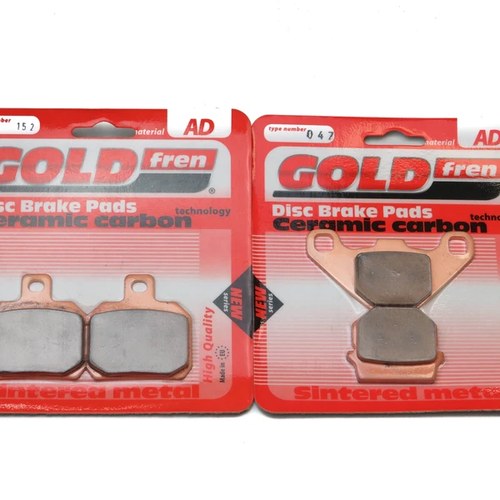 Brake Pads Front & Rear For Derbi Senda Drd Treme 50 SM Cast 2011-2014