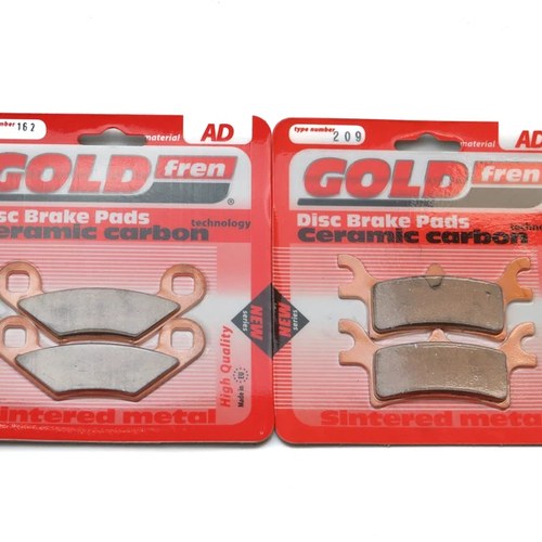 Brake Pads Front & Rear For Polaris 500 Scrambler 2 x 4 2007-2008