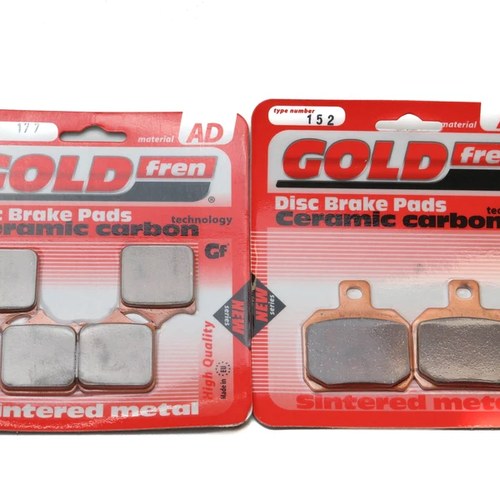 Brake Pads Front & Rear For Derbi Mulhacen 659 2006-2008
