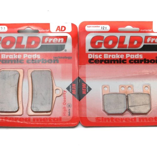 Brake Pads Front & Rear For Derbi Gpr 125 Racing (Radial ) (2T) 2004-2007