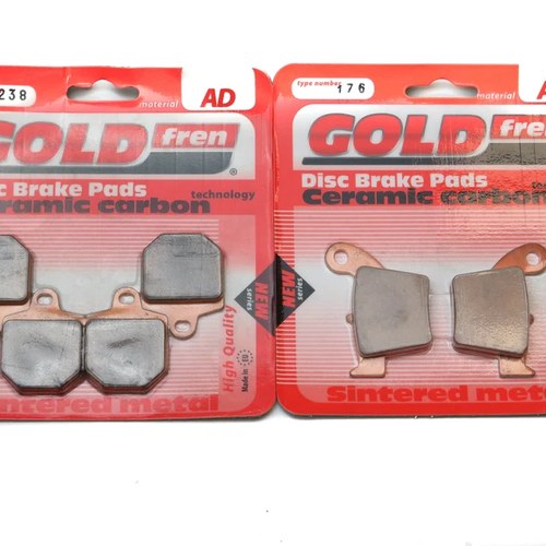 Brake Pads Front & Rear For Honda -Hm Crmf 500 X 2011