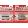 Brake Pads Rear For Yamaha Yfm 550 Fwa Grizzly Irs 2011-2014
