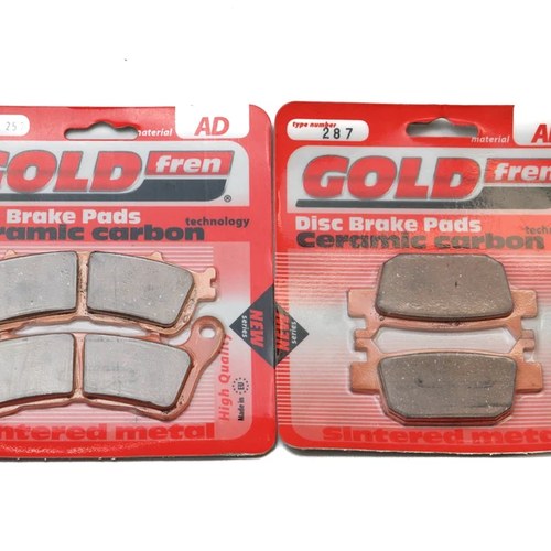 Brake Pads Front & Rear For Honda Fes 150 A7/A9 S-Wing ABS Model 2007-2013