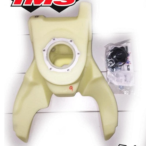 Ims Natural 3.0 gal Fuel Tank+Screw Cap Honda CRF250RX 19-21, CRF450RX 17-20