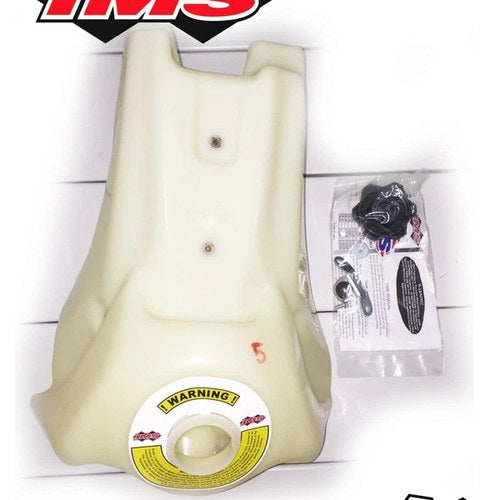 Ims Natural 3.5 gal Fuel Tank+Screw Cap Honda CR125/250 2000-2001