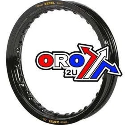 Excel Black Wheel Rim 215-18, 32 Spoke Hole, Honda CR125/250 89-07, CR500 89-01