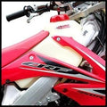 Clarke 2.3usg White Fuel Tank Honda CRF250R 2010-2012, CRF450R 2009-2012