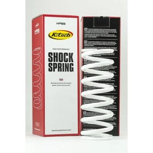 K-TECH Shock Absorber Spring,72-75-78N White, 59-225-727578