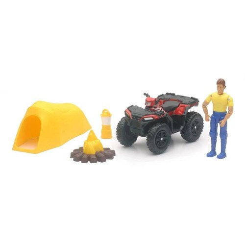 Newray Model Polaris Sportsman XP1000 And Camping Set