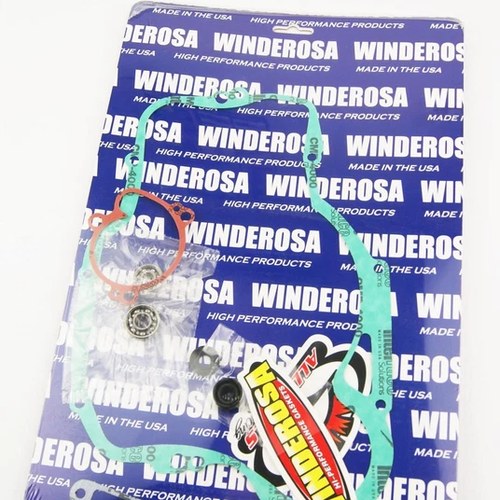 Winderosa Water Pump Gasket Kit Kawasaki KX250 1992-1996, With Bearing