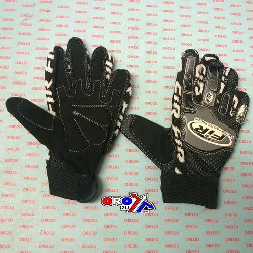 Fir Black Youth MX Gloves, Size 2