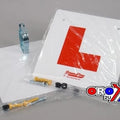 Clip & Bolt L Plate, Pair