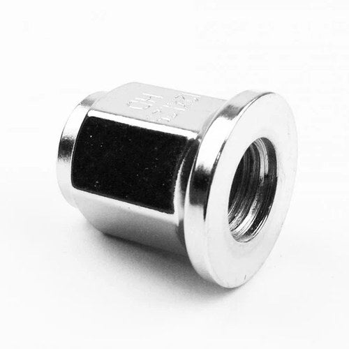 Tapered Chrome Wheel Nut M12x1.25 Flat