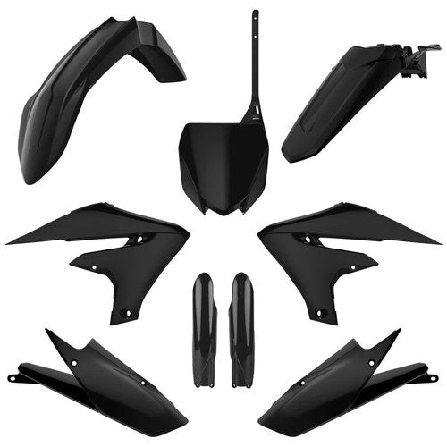 Polisport Plastic Kit + Fork Guards Yamaha WR250F 20-24, WR450F 19-24, Black