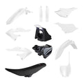 Polisport Plastic Kit + SEAT/TANK Yamaha YZ250 02-21, White RE-STYLE 22-25