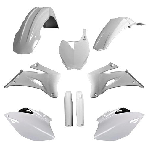 Polisport Plastic Kit + Fork Guards Yamaha YZ250F 06-07, YZ450F 06-07, White