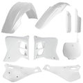 Polisport Plastic Kit + Fork Guards Yamaha YZ125 93-95, YZ250 93-95, White